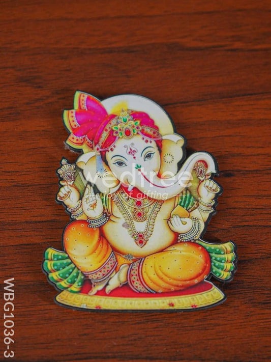 Ganesha Fridge Magnet - WBG1036-3