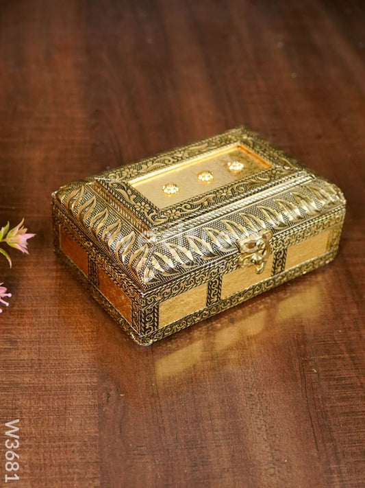 German Oxidised Jewel Box 6 X 4 inch - W3681