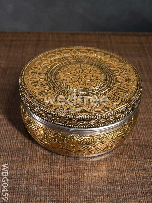 German Oxidised Poori Box - WBG0459