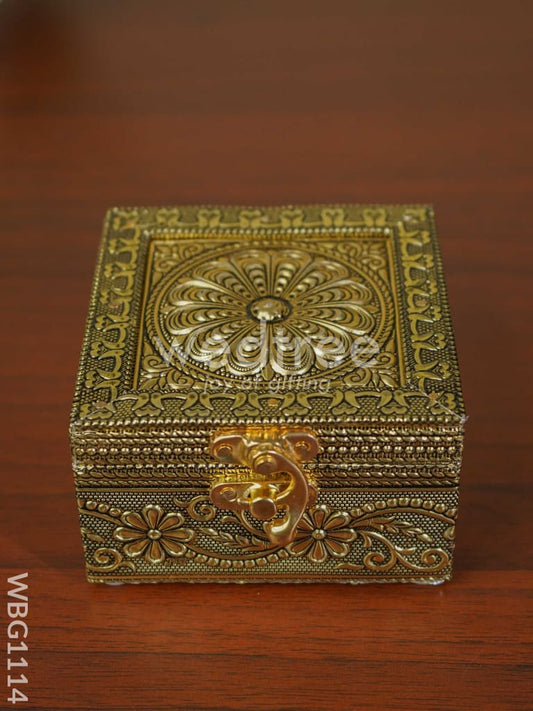 German Oxidised Trinket Box - WBG1114