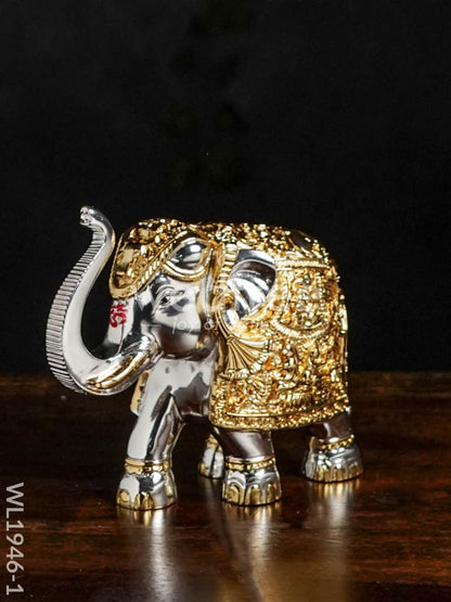 German Silver 4.5" Elephant - WL1946
