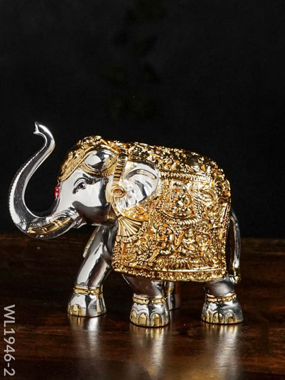 German Silver 4.5" Elephant - WL1946