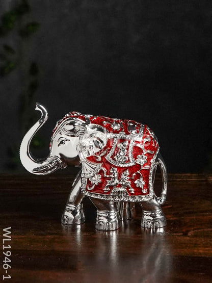 German Silver 4.5" Elephant - WL1946