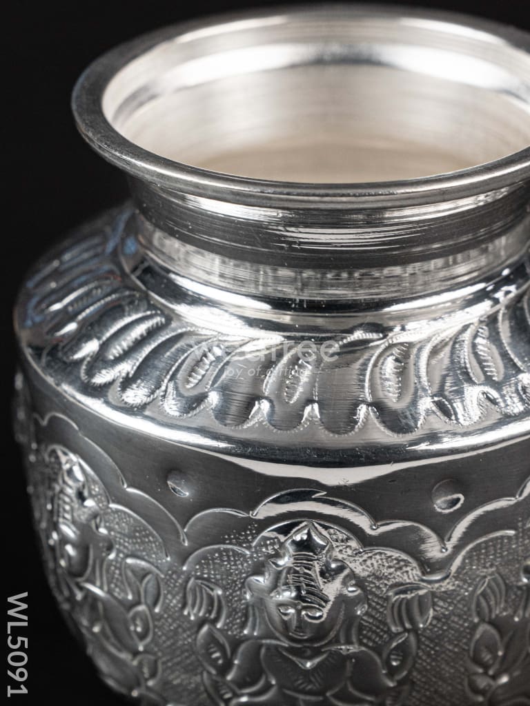 German Silver Ashtalakshmi Kudam - WL5091-1