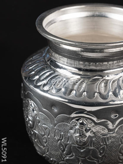 German Silver Ashtalakshmi Kudam - WL5091-1