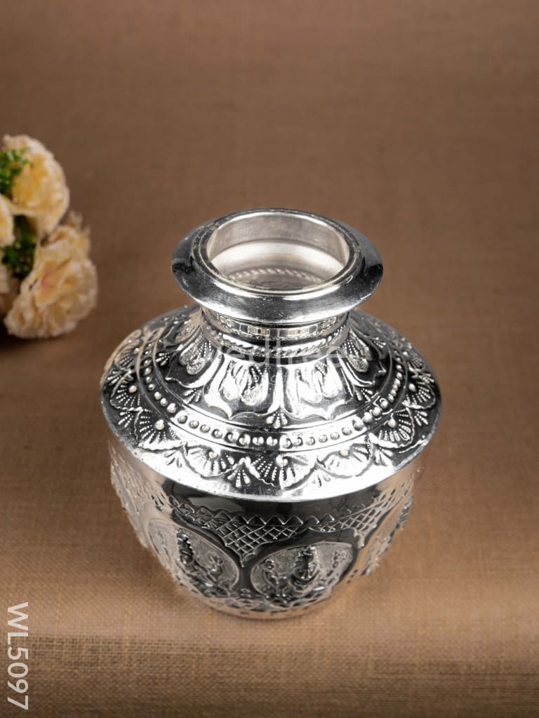 German Silver Ashtalakshmi Kudam - WL5097