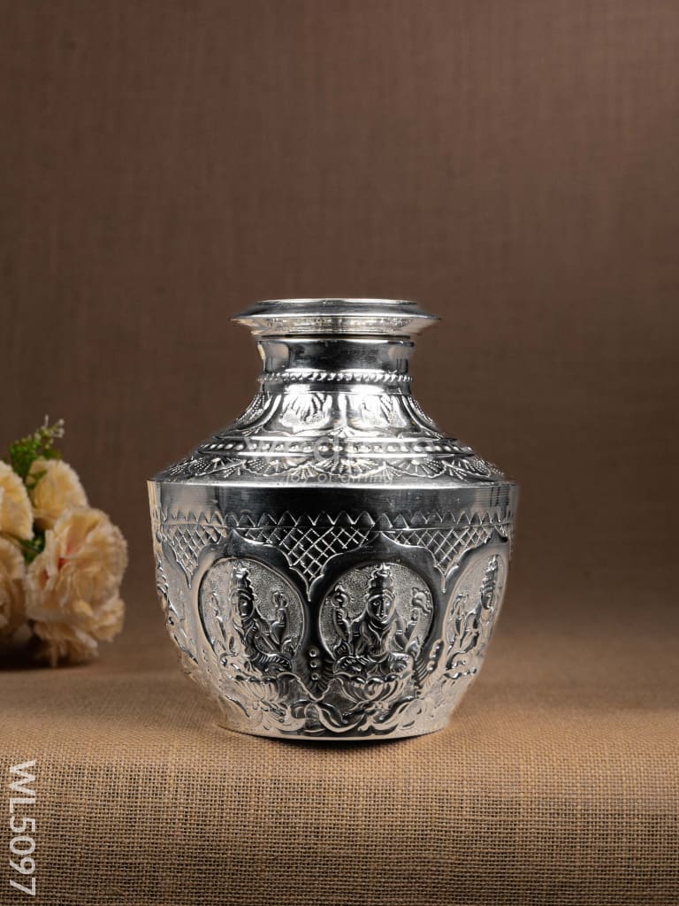 German Silver Ashtalakshmi Kudam - WL5097