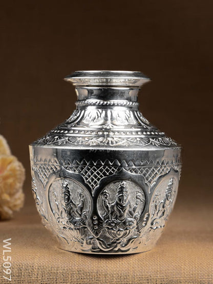 German Silver Ashtalakshmi Kudam - WL5097