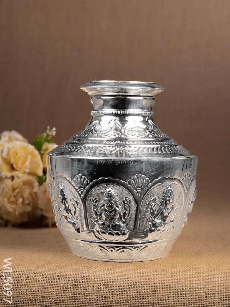 German Silver Ashtalakshmi Kudam - WL5097