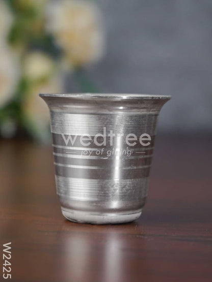 German Silver Coated Glass (Small) - W2425