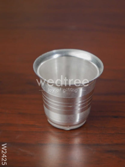 German Silver Coated Glass (Small) - W2425