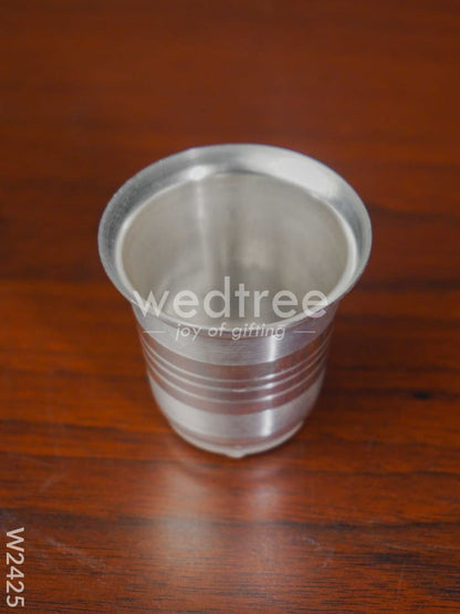 German Silver Coated Glass (Small) - W2425