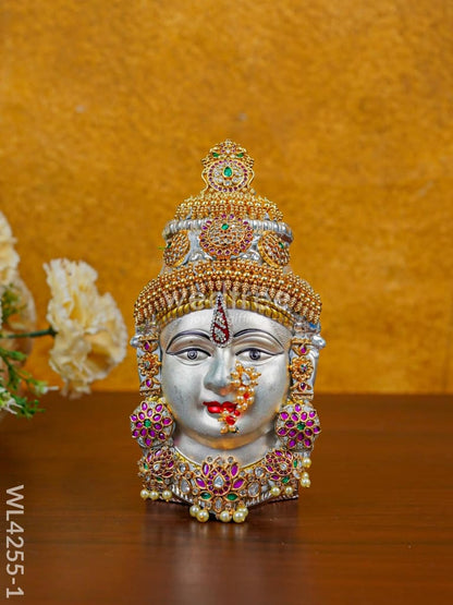 German Silver Devi Face - WL4255