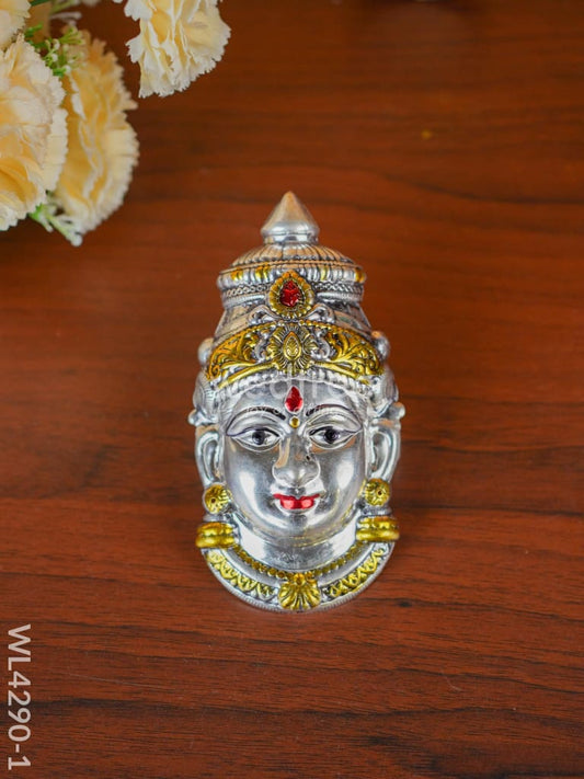 German Silver Devi Face - WL4290