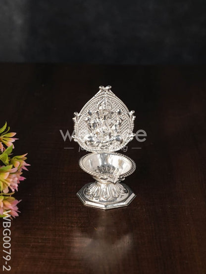German Silver Diya - WBG0079