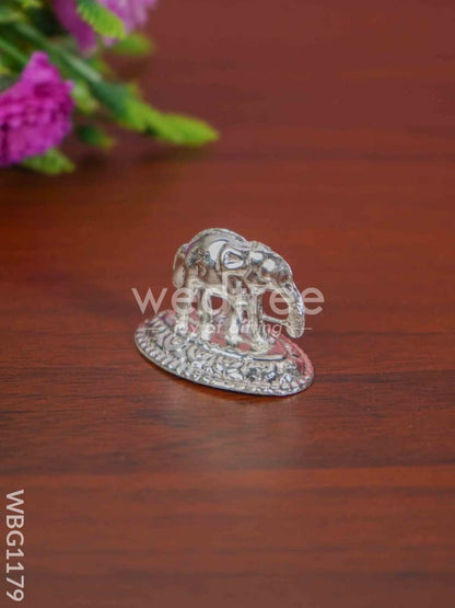 German Silver Elephant Idol - WBG1179