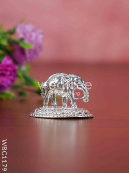 German Silver Elephant Idol - WBG1179