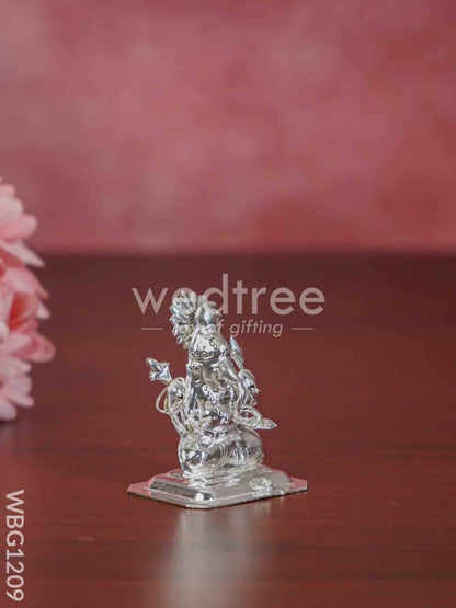 German Silver Ganesha Idol - WBG1209