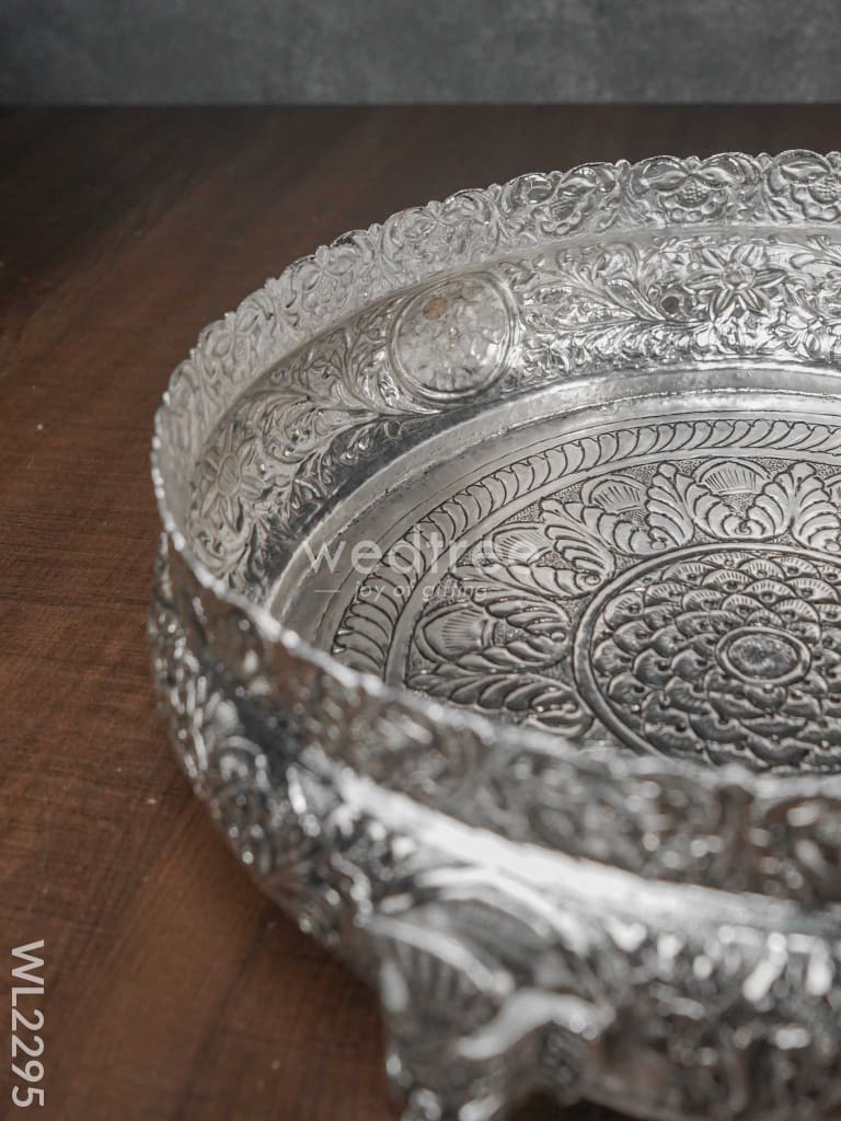 German Silver Hand Engraved Design with Antique finish ( 10 inch ) - WL2295