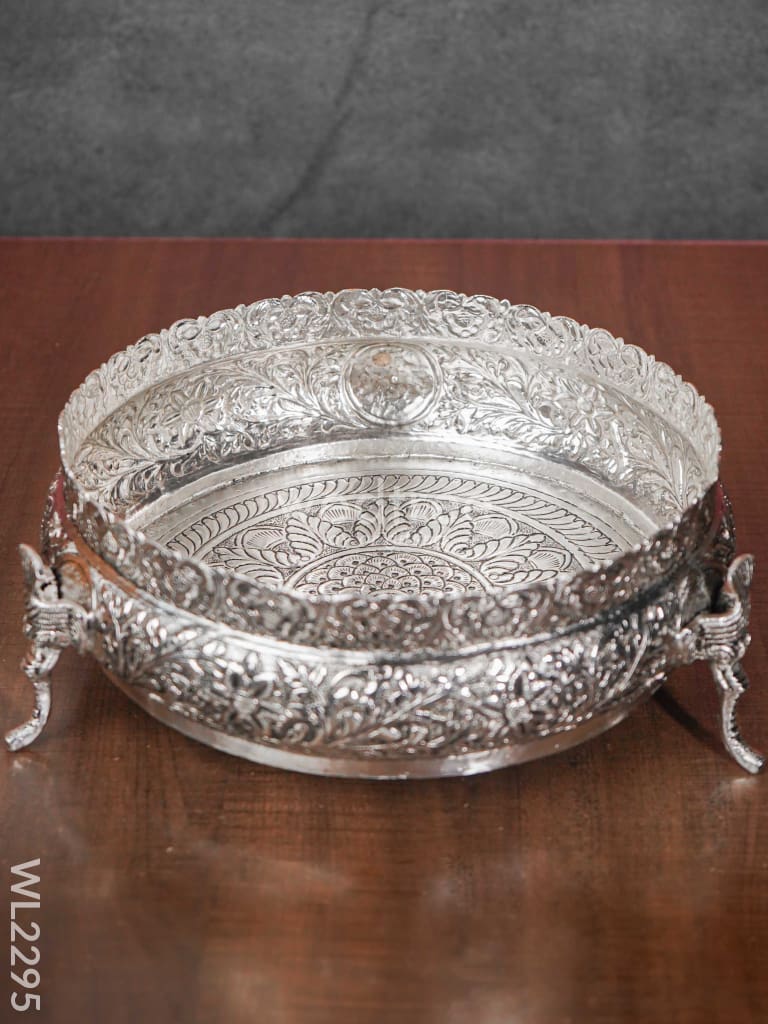 German Silver Hand Engraved Design with Antique finish ( 10 inch ) - WL2295