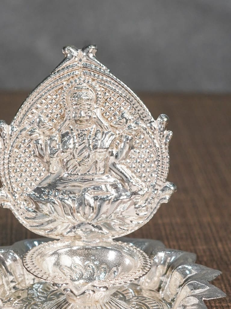 German Silver Kamatchi Diya - WBG0056