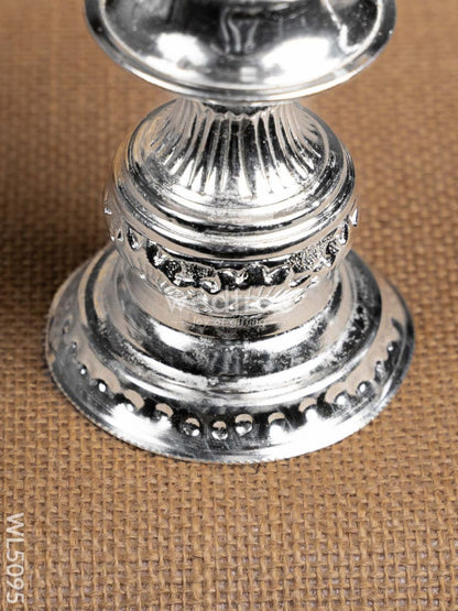 German Silver Kuthu Vilakku with Annapakshi Motif - WL5095