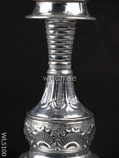 German Silver Kuthu Vilakku with Annapakshi Motif - WL5100
