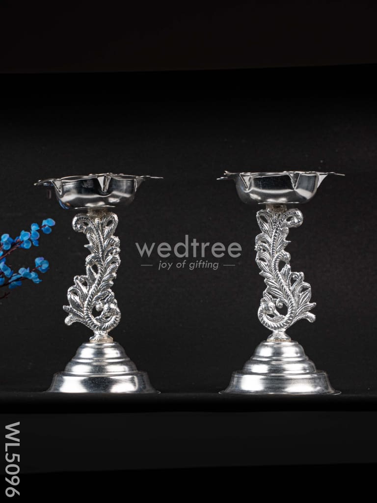 German Silver Kuthu Vilakku - WL5096