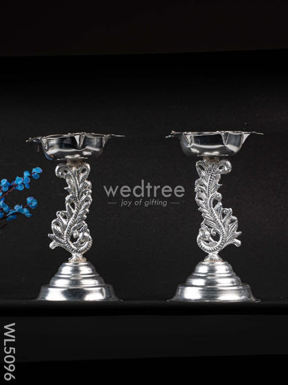 German Silver Kuthu Vilakku - WL5096
