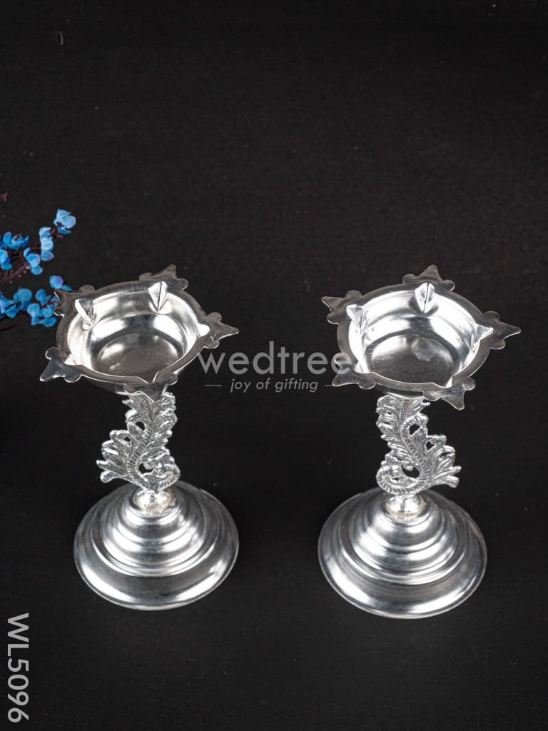 German Silver Kuthu Vilakku - WL5096