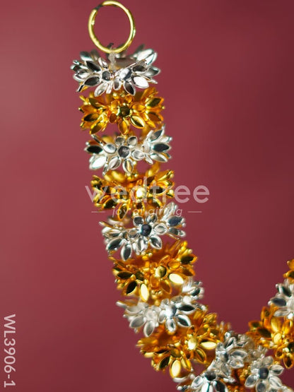 German Silver Parijata Flower Malai - WL3906