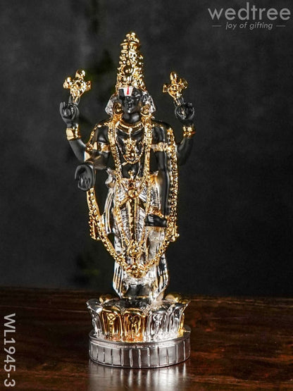 German Silver Tirupathi Balaji - 8.5" Inches - WL1945