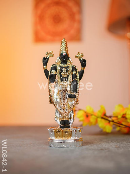 German Silver Tirupathi Balaji Idol Medium - WL0842