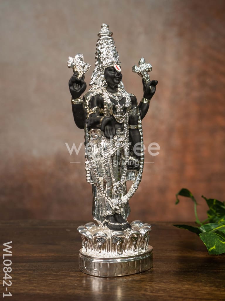 German Silver Tirupathi Balaji Idol Medium - WL0842