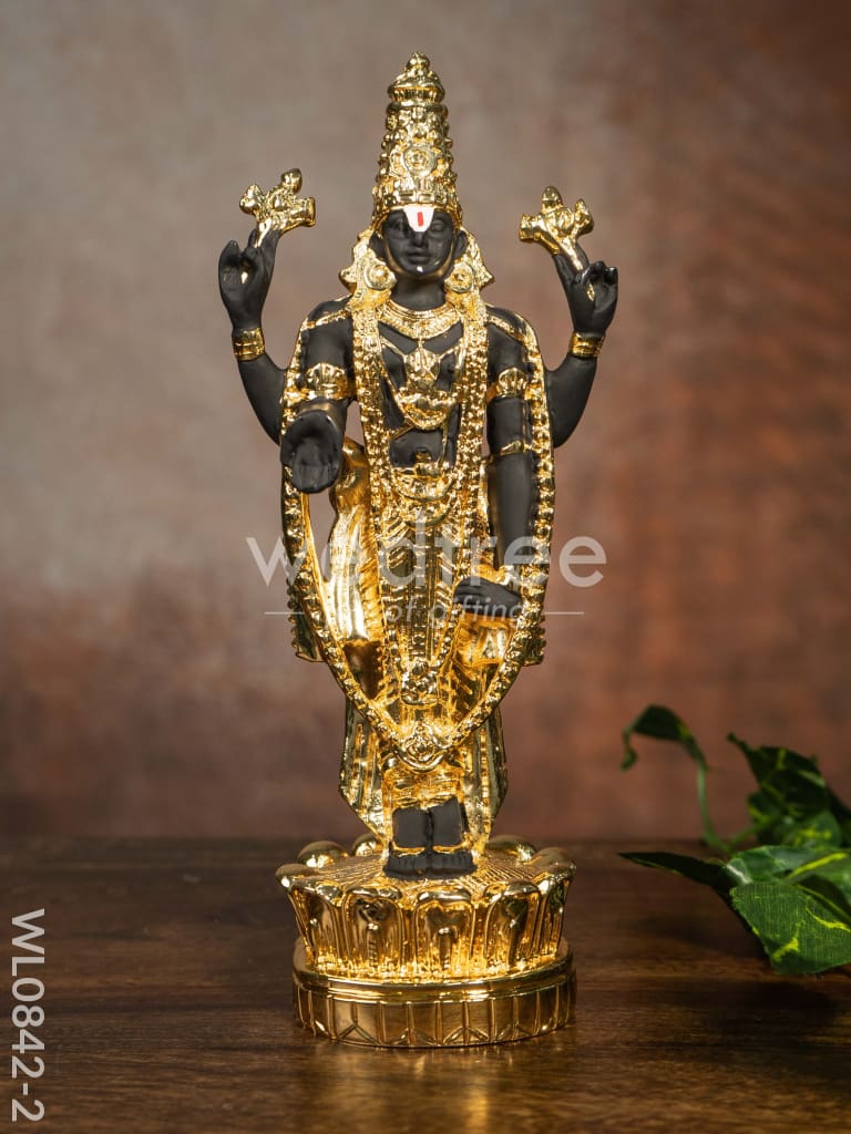 German Silver Tirupathi Balaji Idol Medium - WL0842