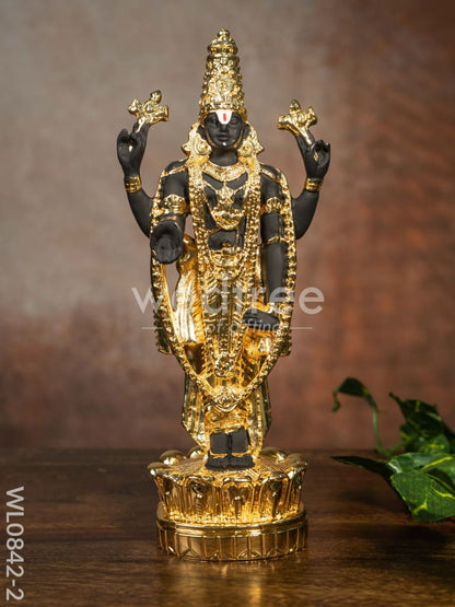 German Silver Tirupathi Balaji Idol Medium - WL0842