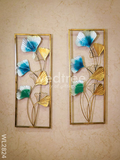 Gingko Leaf Wall Panel (Set of 2) - WL2824