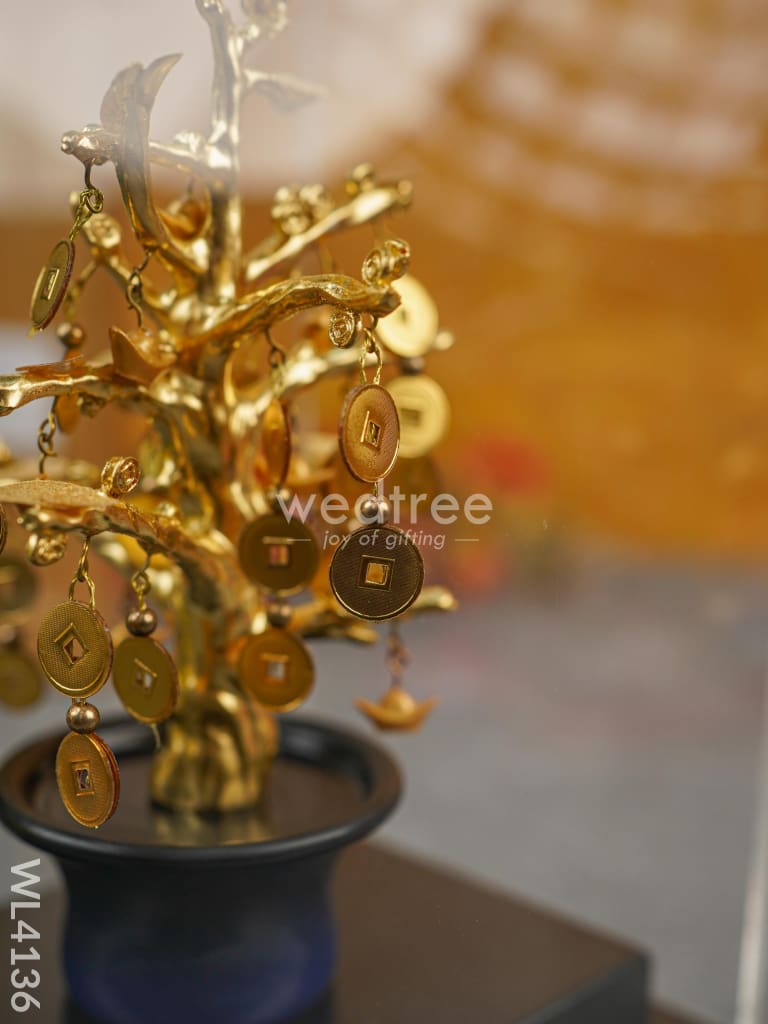 Gold Foil Money Tree - WL4136