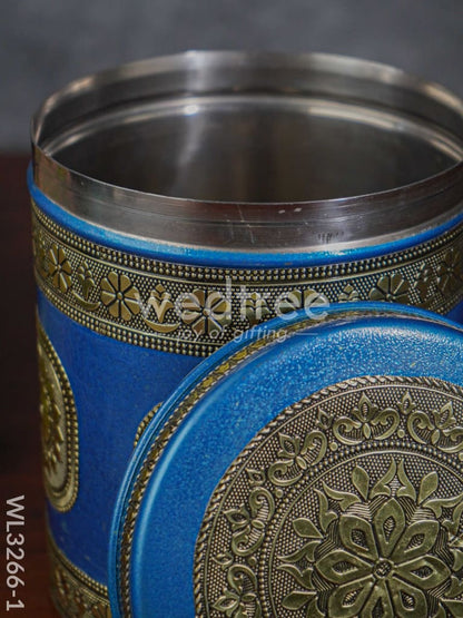 Gold Oxidized Dabba - WL3266-1
