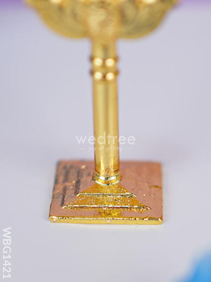 Gold Plated Murugan Vel - WBG1421
