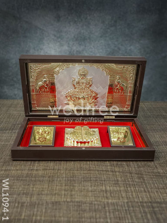 Gold Plated Prayer Box Large - WL1094