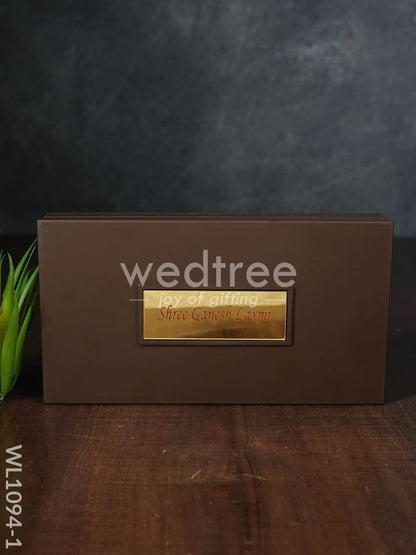 Gold Plated Prayer Box Large - WL1094