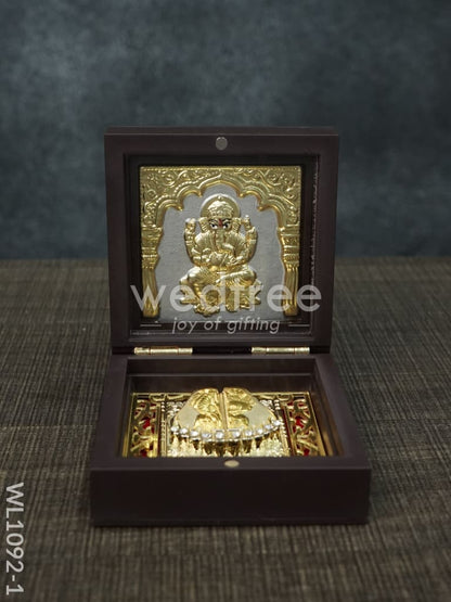 Gold Plated Prayer Box Mini - WL1092