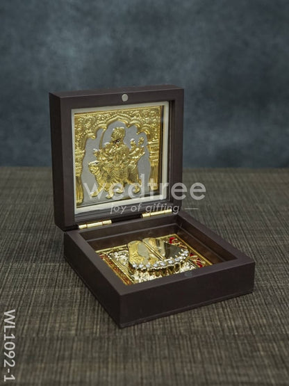 Gold Plated Prayer Box Mini - WL1092