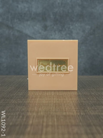 Gold Plated Prayer Box Mini - WL1092
