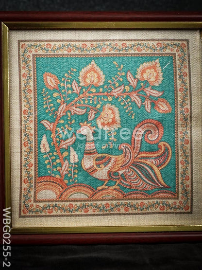 Golden Frame : Peacock Design  - WBG0255-2