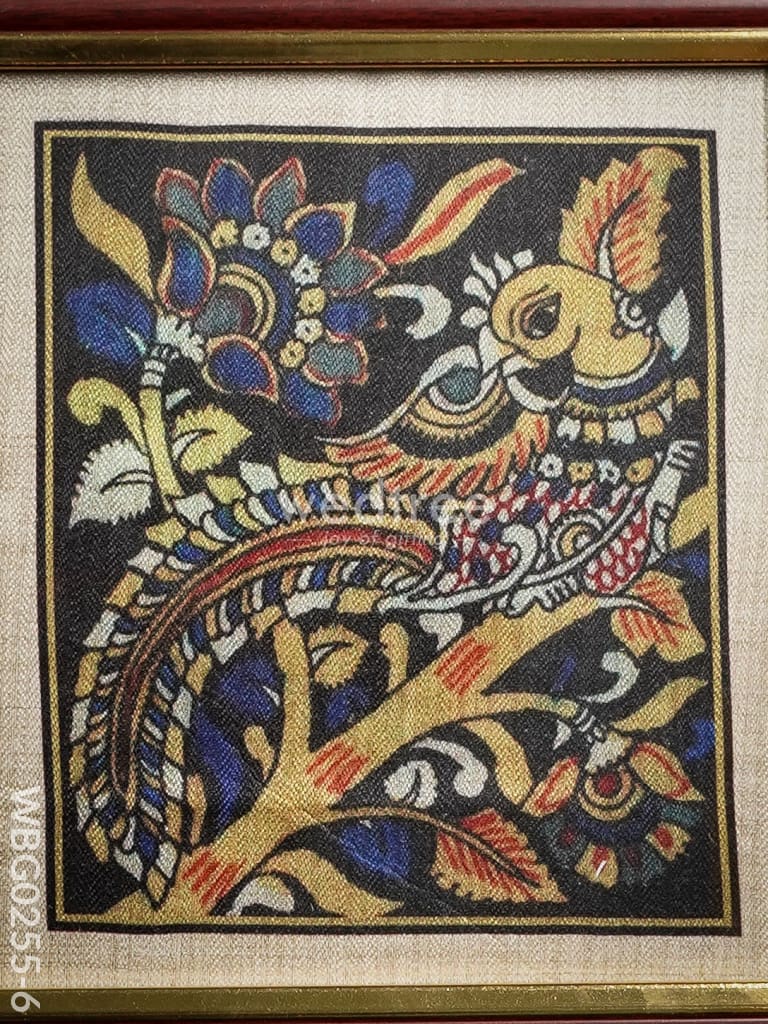 Golden Frame:Peacock Design  - WBG0255-6