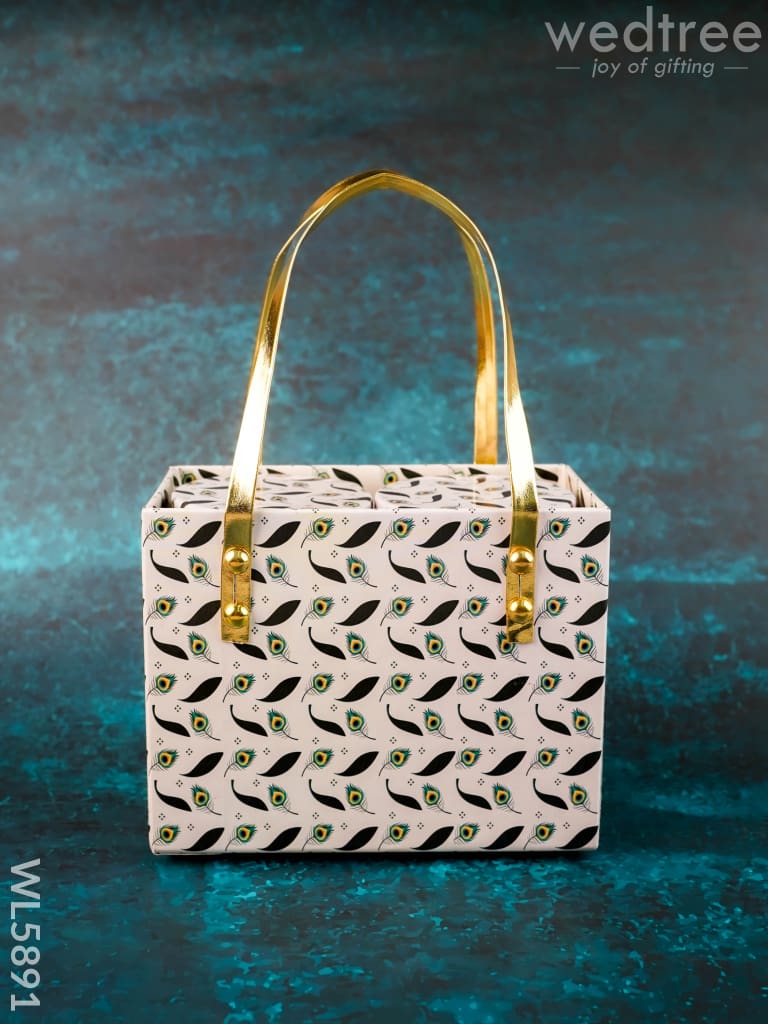 Hamper Box with 2 Tin Jar - WL5891