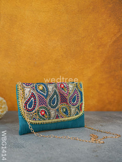 Hand Embroidered Sling Bag - WBG1414