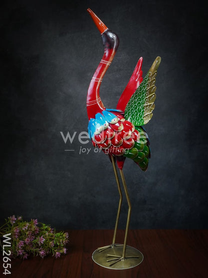 Hand Painted Crane - Set of 2 - WL2654
